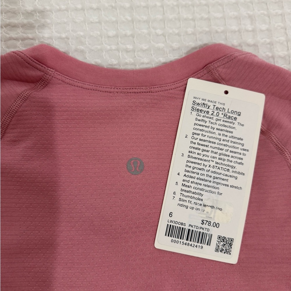 Lululemon Swiftly Tech 2.0 Long Sleeve - Picture 5 of 5